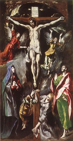 La crucifixión El Greco 1597